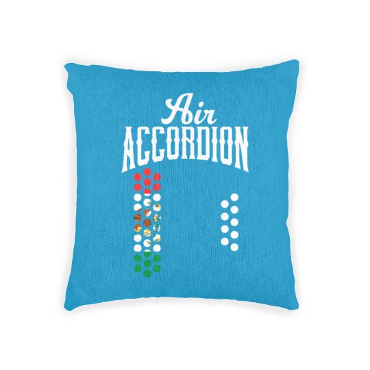 Discover Air Accordion Mexico Mexican Flag Woven Pillows