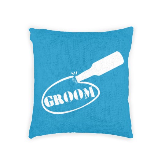 Discover Bachelor Party Groom Woven Pillows