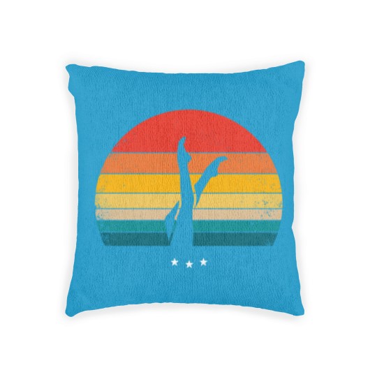 Discover Synchronized Swimming - Retro Woven Pillows