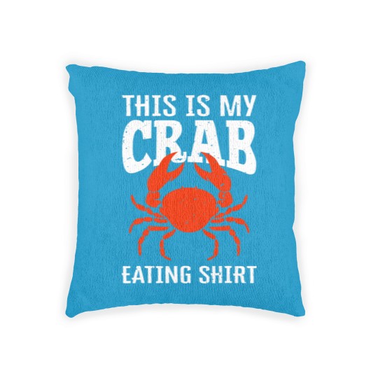Discover Crab Eating Woven Pillows Woven Pillows