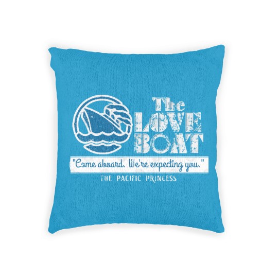 Discover The Love Boat, distressed - The Love Boat - Woven Pillows