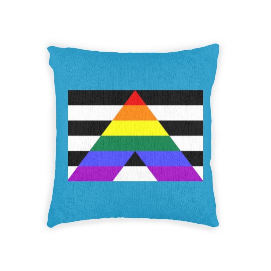 Discover Straight Ally Pride Flag  Essential Woven Pillows