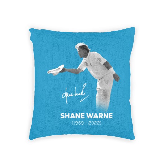 Discover RIP Shane Warne Signature Woven Pillows, Memories Shane Warne  1969-2022 Woven Pillows