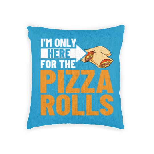 Discover Pizza Rolls Cheese Pepperoni Vegan Woven Pillows