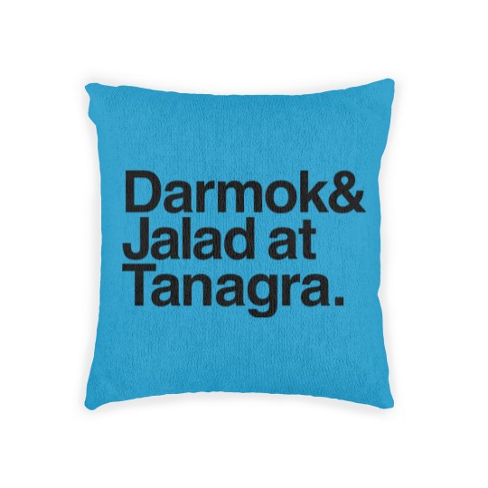 Discover Darmok and Jalad at Tanagra. - startrek2020 Tng - Woven Pillows