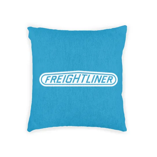 Discover Freightliner Trucks truckers mechanics drive dump Woven Pillows