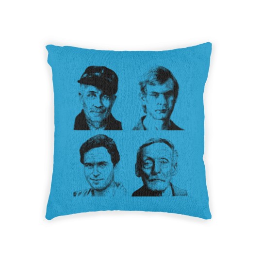 Discover American Serial Killer - Ted Bundy - Woven Pillows