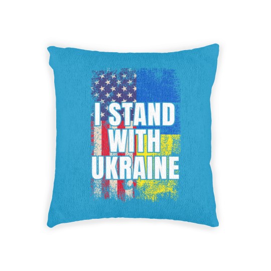Discover Ukrainian Lover I Stand With Ukraine Woven Pillows