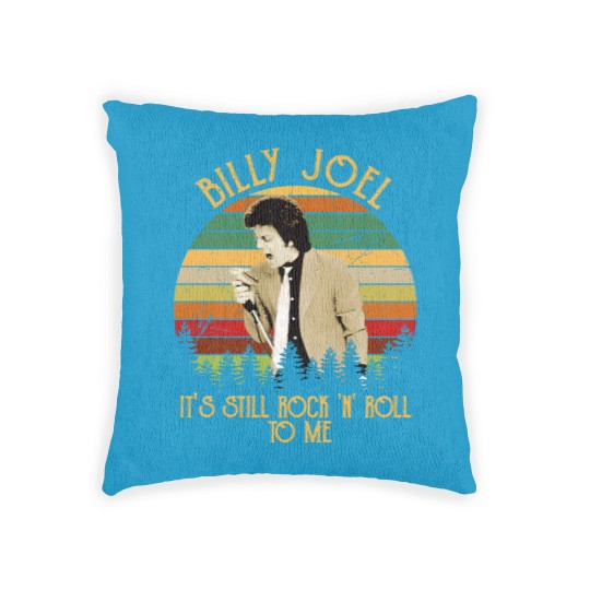 Discover Vintage Billy Tees Joel It's Still Rock and Roll To Me Essential Woven Pillows