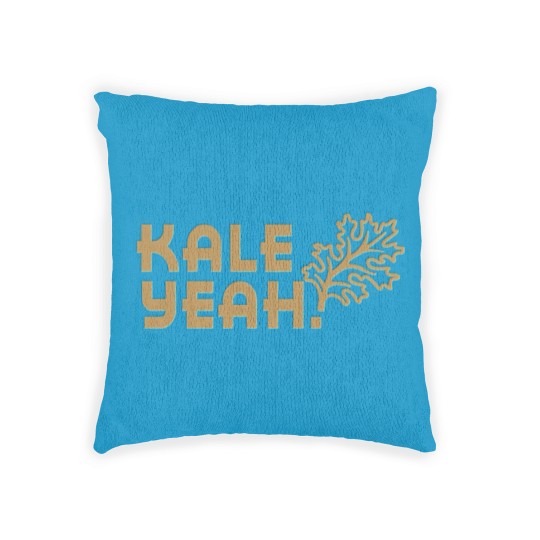 Discover Kale Yeah Woven Pillows