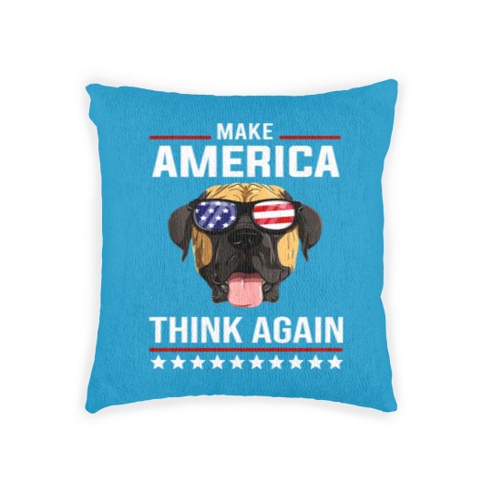 Discover Make America Think Again - Make America Think Again - Woven Pillows