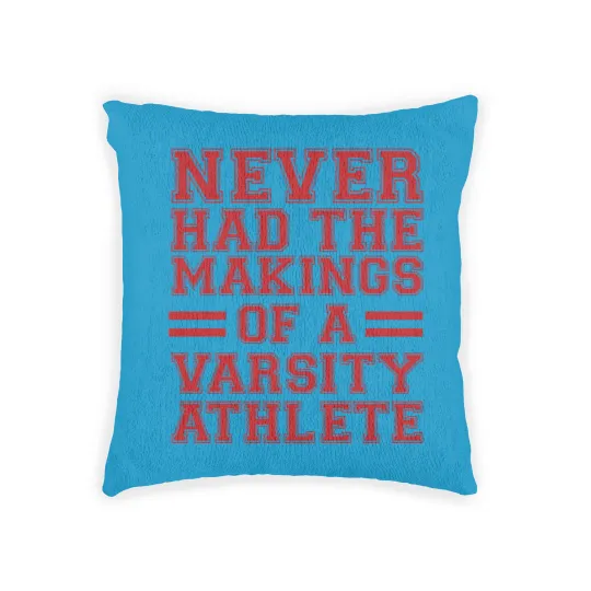Discover Never Had The Makings Of A Varsity Athlete - Sopranos - Woven Pillows