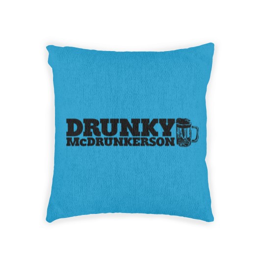 Discover DRUNKY McDRUNKERSON Woven Pillows