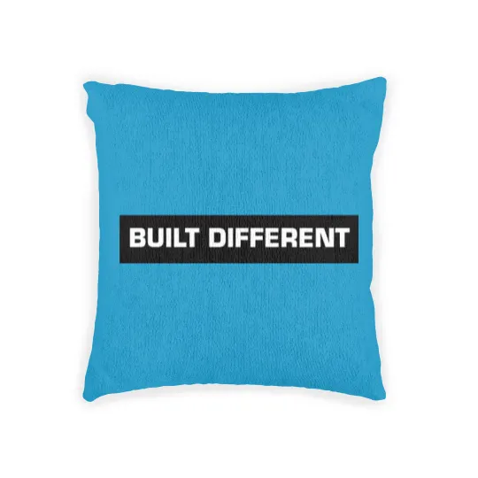 Discover Just built different Woven Pillows
