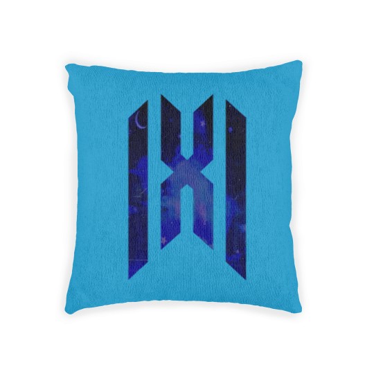 Discover Monsta X Logo Night Sky - Monsta X - Woven Pillows