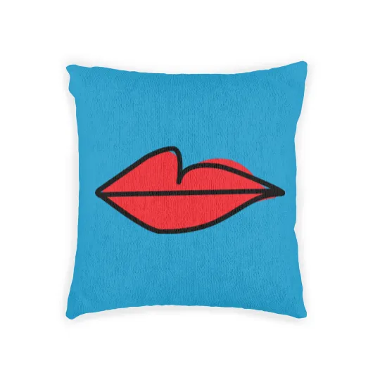 Discover Red Lips As Seen On Villanelle - Killing Eve S2 - Killing Eve - Woven Pillows