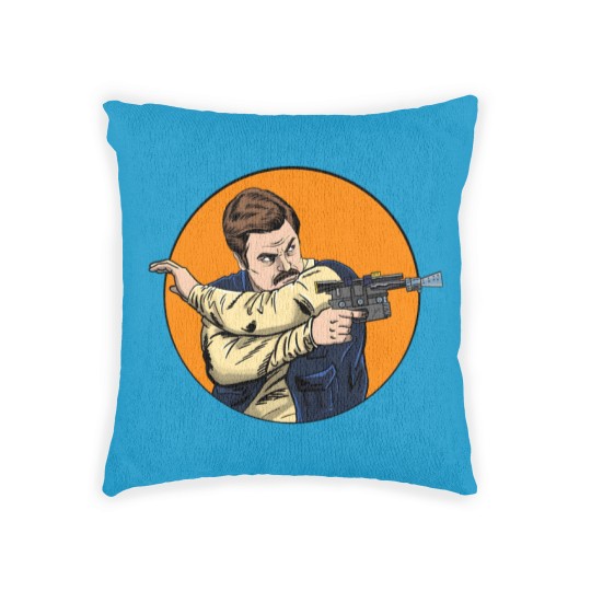 Discover Ron Solo - Ron Swanson - Woven Pillows