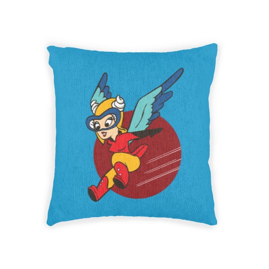 Discover Fifinella WASP Women Airforce Service Pilots Patch - Fifinella - Woven Pillows