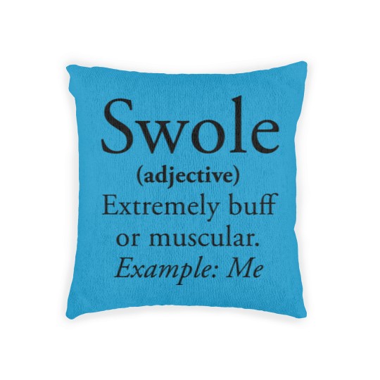 Discover Swole Woven Pillows