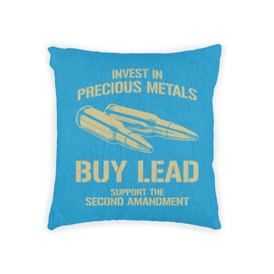 Discover Gun Control Precious Metals - Gun Control - Woven Pillows