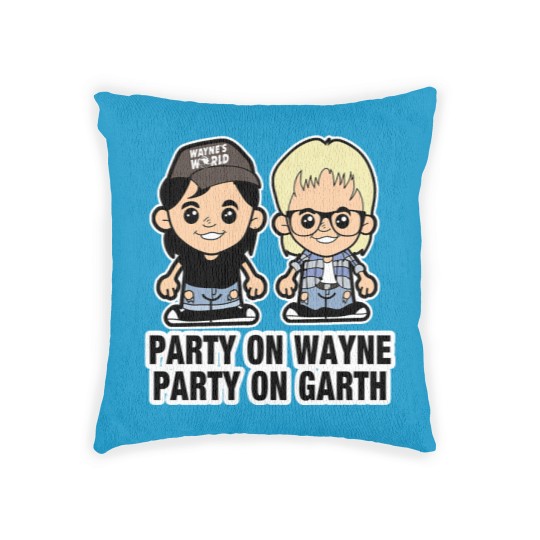 Discover Lil Wayne and Garth - Waynes World - Woven Pillows