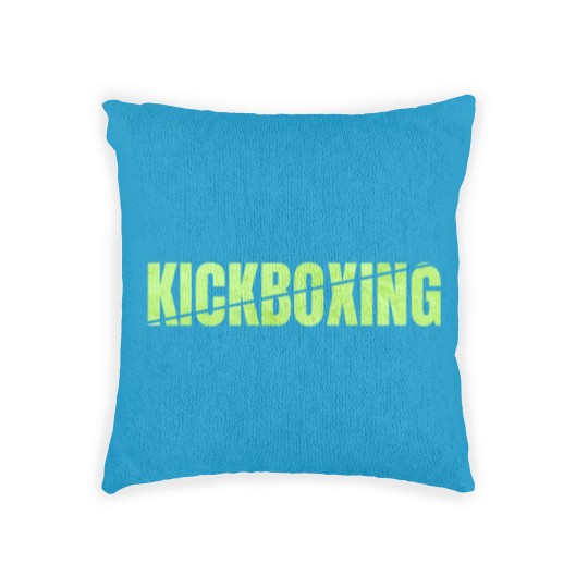 Discover Kickboxing Gift Logo Woven Pillows