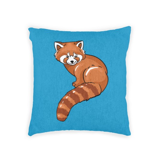 Discover Red Panda Lover Illustration Gifts Red Pandas Gift Woven Pillows