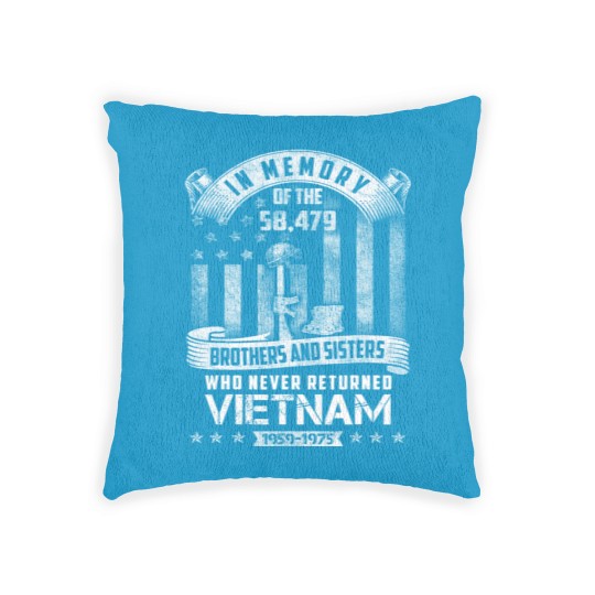 Discover In Memory of Vietnam Veteran Woven Pillows