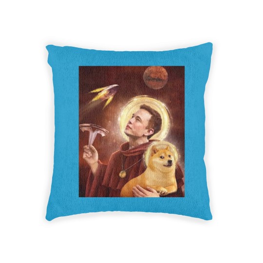 Discover Elon Musk Woven Pillows