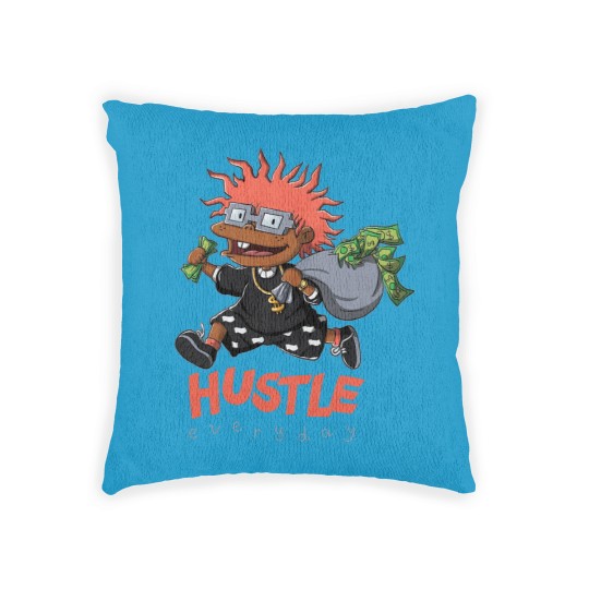 Discover Hustle Rugrats Unisex Woven Pillows Match Jordan 12 Utility Grind