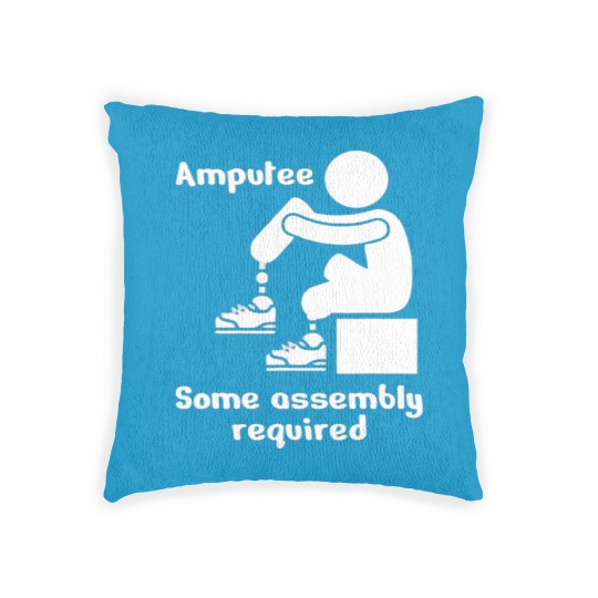 Discover Amputee Some Assembly Required Woven Pillows
