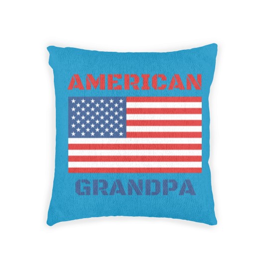 Discover American Grandpa Woven Pillows