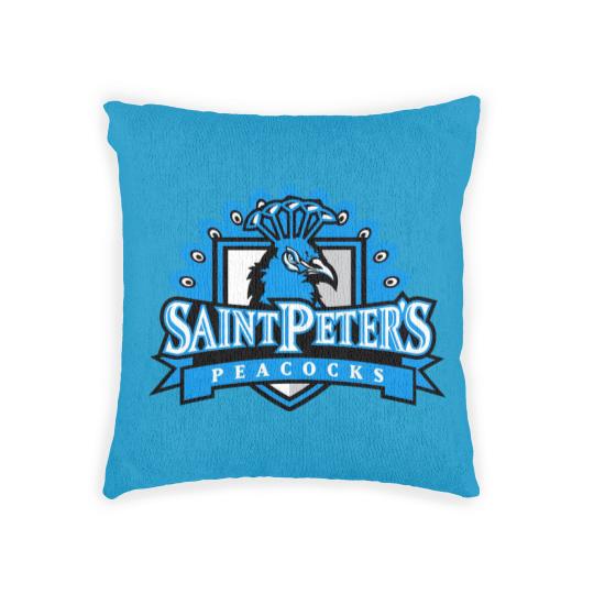 Discover Saint Peter’s Peacocks Woven Pillows