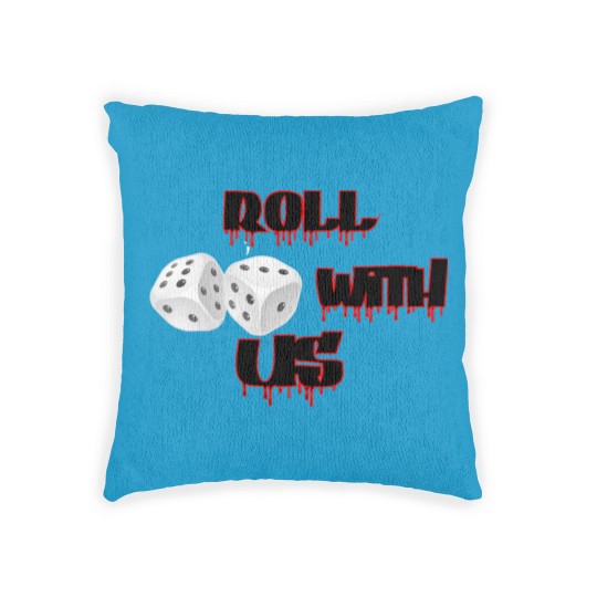 Discover Roll with US Vegas Dice Woven Pillows, Casino Bonus Woven Pillows
