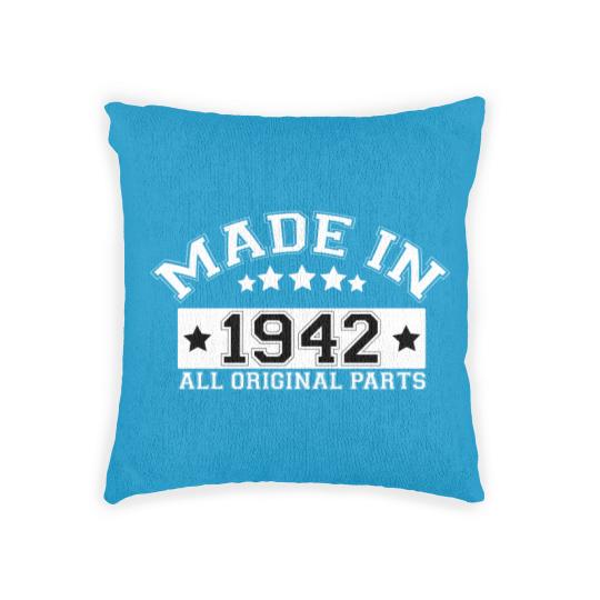 Discover MADE IN 1942 ALL ORIGINAL PARTS Woven Pillows
