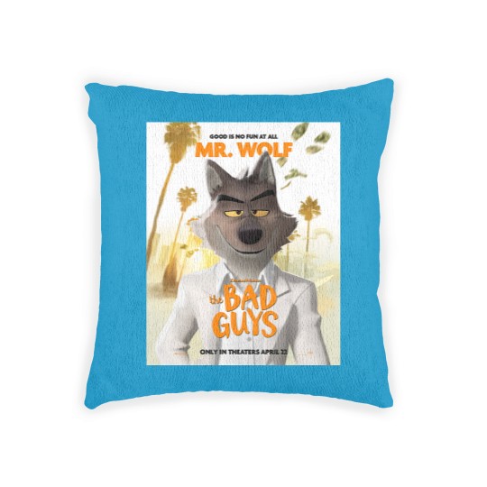 Discover Mr Wolf Bad Guys Classic Woven Pillows