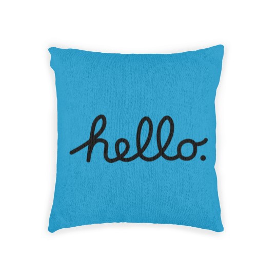 Discover hello - Hello - Woven Pillows
