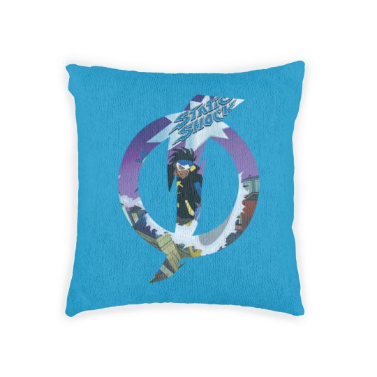 Discover Static Shock Logo - Static Shock - Woven Pillows