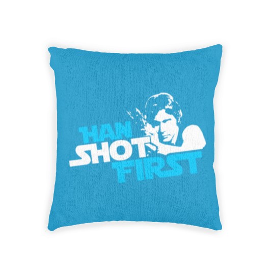 Discover Han Shot First Woven Pillows