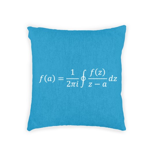 Discover Cauchy integral dark version - Mathematics - Woven Pillows