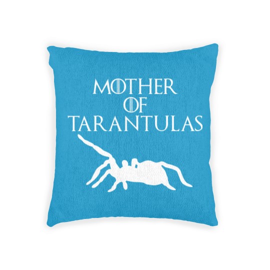 Discover Cute & Unique White Mother of Tarantulas Woven Pillows E010521
