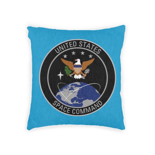 Discover United States Space Command Shield Woven Pillows