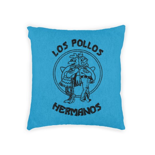 Discover LOS POLLOS HERMANOS chicken brothers Breaking Heis Woven Pillows