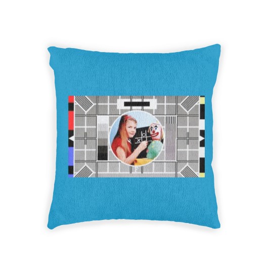 Discover BBC test card F featuring 008 Woven Pillows