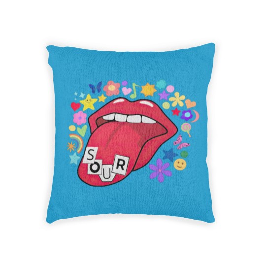 Discover Olivia Rodrigo Sour Tour 2022 Woven Pillows