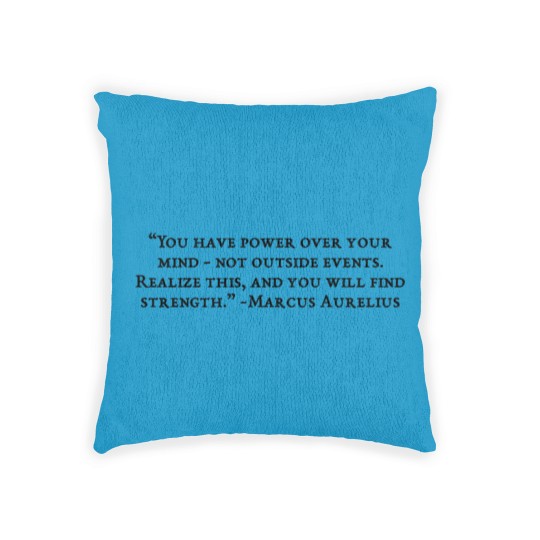 Discover Philosopher’s Saying Woven Pillows
