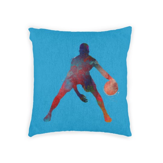 Discover basketball player #basketball #sport - Basketball - Woven Pillows