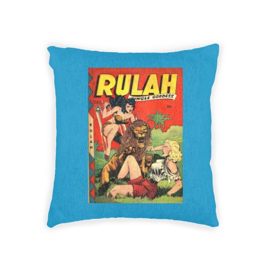 Discover Rulah Jungle Goddess Comic Cover - Comics - Woven Pillows
