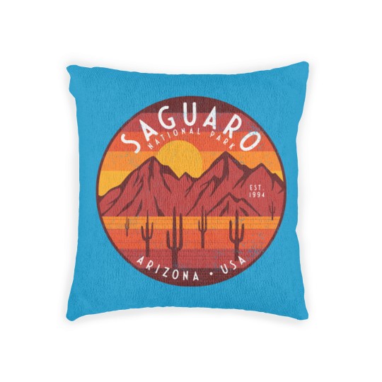 Discover Saguaro National Park - Saguaro National Park - Woven Pillows