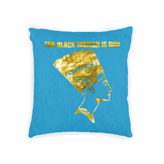 Discover The Black Woman is God Woven Pillows